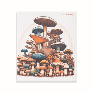 Eco-Friendly Swedish Dishcloths - Mushroom Arch (Paper Towel Replacement) - SWEDEdishcloths.com