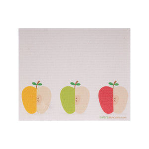 Swedish Dishcloth (3 Apples) Single Paper Towel Replacement | Swededishcloths