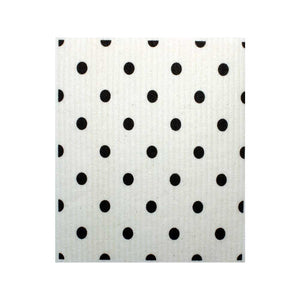 B&W Large Elipse Pattern One cloth Swedish Dishcloths | ECO Friendly Absorbent Cleaning Cloth