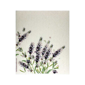 Lavender Flowers Swedish Dishcloths | ECO Friendly Absorbent Cleaning Cloth