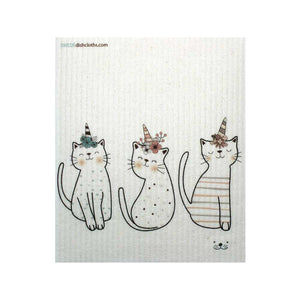 Caticorn B One cloth Swedish Dishcloths | ECO Friendly Absorbent Cleaning Cloth - SWEDEdishcloths.com