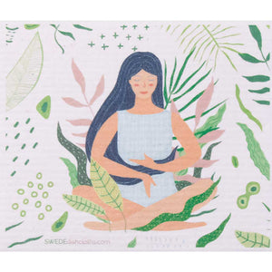 Connecting with Nature Set of 3 cloths (One of each design) Swedish Dishcloths ECO Absorbent Cleaning Cloth - SWEDEdishcloths.com