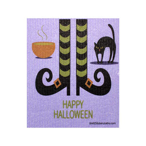 Mixed Halloween "B" Set of 3 cloths (One of each design) Swedish Dishcloths ECO Absorbent Cleaning Cloth - SWEDEdishcloths.com