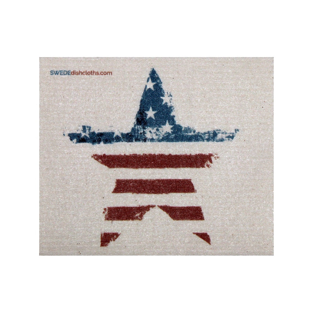 Swedish Dishcloth One Swedish Dishcloth American Star Design - 1