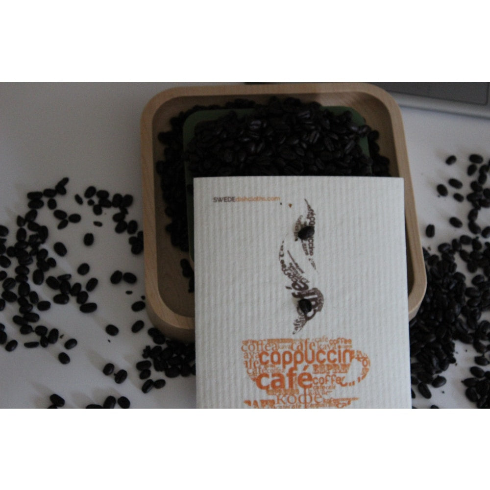 Swedish Dishcloth One Swedish Coffeecloud Design - 1